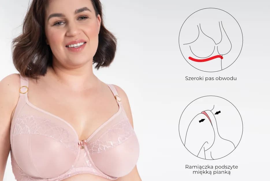 Duży biust: jak wybrać idealny biustonosz? 5 kluczowych cech